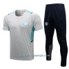 Camiseta De Entrenamiento Manchester City 2022-23 Gris Claro - Hombre